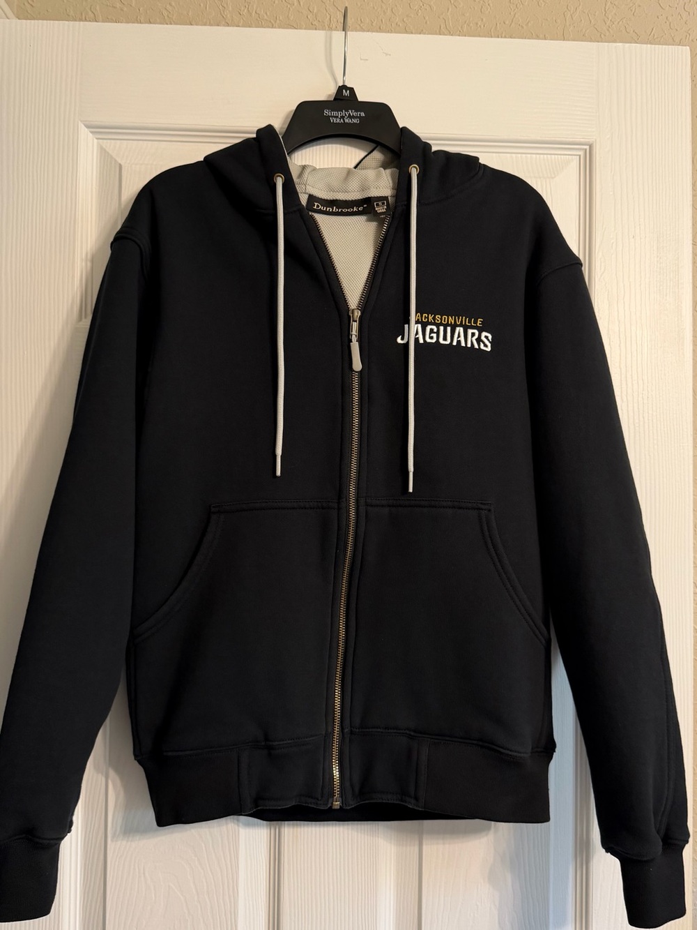 Men’s Dunbrooke Black Jacksonville Jaguars Thermal Lined Full Zip Hoodie (small)